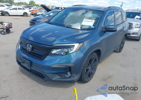 2021 Honda Pilot 2Wd Special Edition из США, поврежденный, VIN 5FNYF5H24MB017816